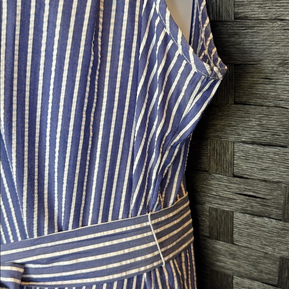 Tommy Hilfiger Blue and White Striped Maxi Dress - Picture 3 of 6